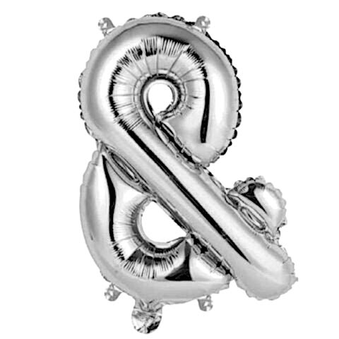 16 İNC SONSUZLUK İŞARETİ GÜMÜŞ FOLYO BALON