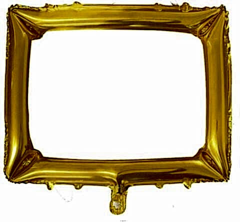 ÇERÇEVE GOLD FOLYO BALON  64*70