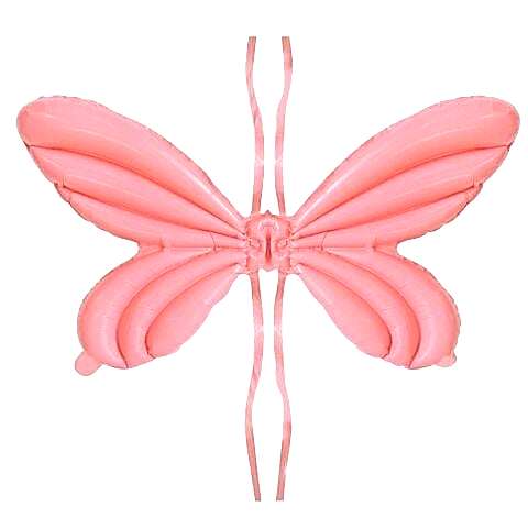 MELEK KANADI PEMBE FOLYO BALON 84*60,5