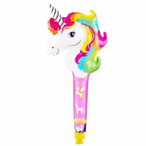 SAPLI UNİCORN KAFA FOLYO BALON 35*77