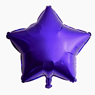 18 İNC YILDIZ MOR RENK FOLYO BALON