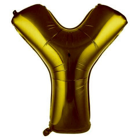 Y- HARF 40 İNC GOLD RENK BALON 100 CM
