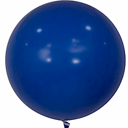18 İNÇ CROM MAVİ BOBO BALON
