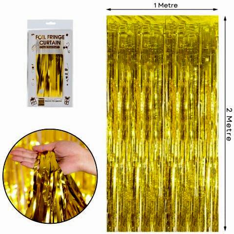 İTHAL METALİZE GOLD ARKA PLAN PERDESİ 2*1m