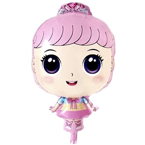 KIZ PEMBE FOLYO BALON 43,5*74