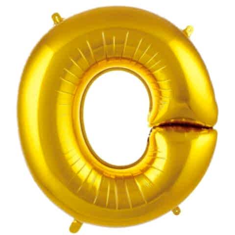 O- HARF 34 İNC GOLD RENK BALON 76 CM