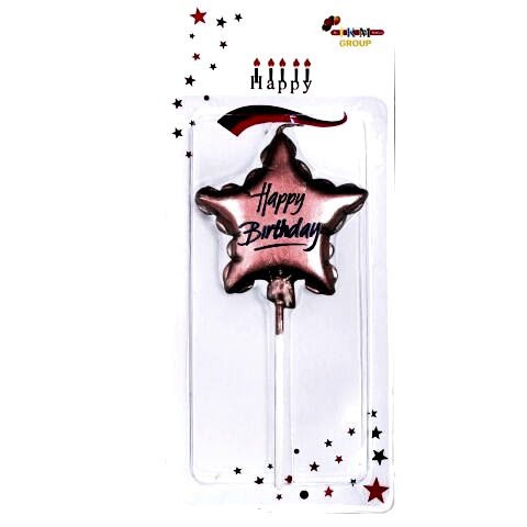 HAPPY BİRTHDAY YILDIZ ROSEGOLD MUM PK:12 KL:480
