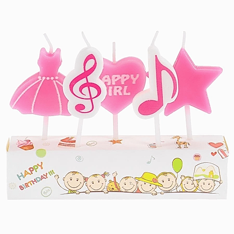 5 Lİ MÜZİK FİGÜRLÜ MUM PK:12
