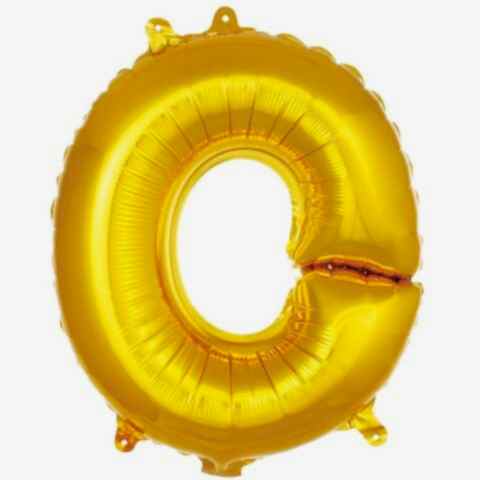 O- HARF 16 İNC GOLD RENK BALON 36 CM