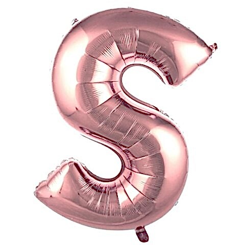 S- HARF 40 İNC ROSEGOLD RENK BALON 100 CM