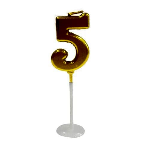 KÜÇÜK BOY 5 RAKAM GOLD MUM 8CM PK:100 KL:1000
