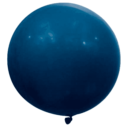 36 İNC LATEX MAVİ BALON