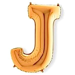 J- HARF 40 İNC GOLD RENK BALON 100 CM