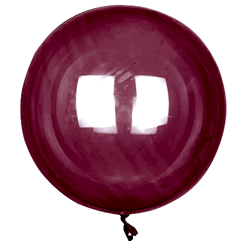 36 İNC ŞEFFAF KIRMIZI BOBO BALON