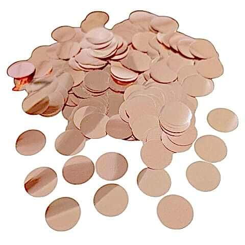 METALİZE BALON İÇİ ROSEGOLD PUL
