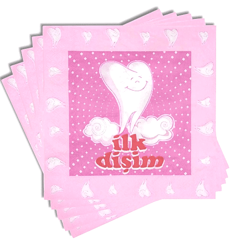 20 Lİ İLK DİŞ PEMBE PEÇETE
