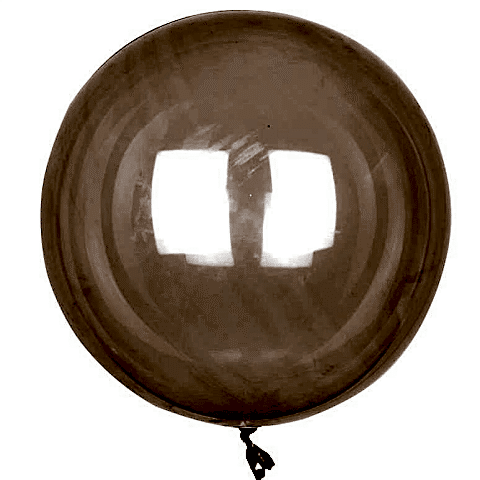 24 İNÇ ŞEFFAF TURUNCU BOBO BALON