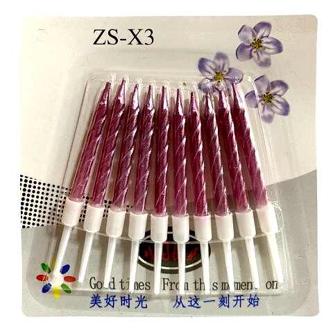 10 LU BURGULU PEMBE MUM 7.5CM PK:14 KL:420