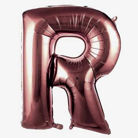 R- HARF 40 İNC ROSEGOLD RENK BALON 100 CM