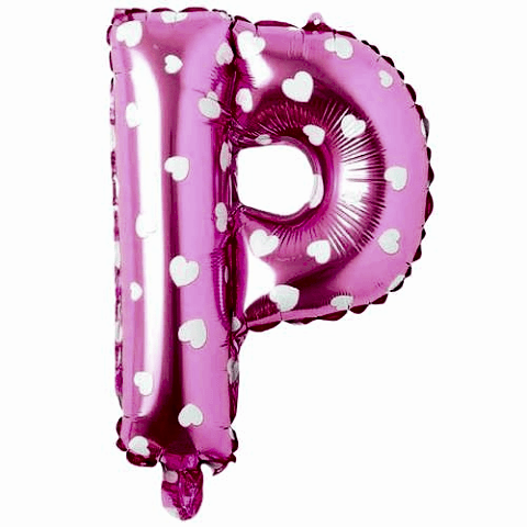 P- HARF 16 İNC PEMBE RENK BALON 36 CM