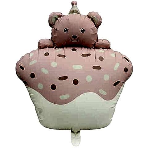 PEMBE RETRO RENK KEK FOLYO BALON 52,5*72,5