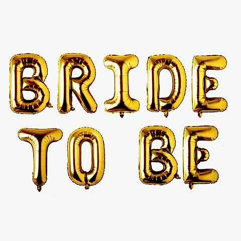 DÜZ BRİDE TO BE GOLD SET BALON