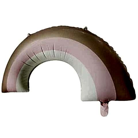 RETRO GÖKKUŞAĞI PEMBE FOLYO BALON 82*53,5